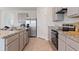 Spacious kitchen featuring stainless steel appliances and granite countertops at 4807 Khloe Ct, Winter Haven, FL 33884