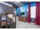Themed bedroom with bunk beds and Hogwarts mural at 6240 Sand Skipper Rd, Orlando, FL 32821