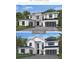 Modern two-story house with white exterior, two-car garage, and landscaping at 9144 Sheen Sound, Orlando, FL 32836