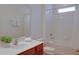 Bright bathroom featuring a tub shower combo at 4565 Cabello Loop, Kissimmee, FL 34746