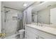 Bathroom with marble tile shower and vanity at 707 Saint Matthew Cir, Altamonte Springs, FL 32714
