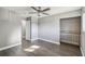 Bright bedroom with wood-look floors and ceiling fan at 707 Saint Matthew Cir, Altamonte Springs, FL 32714