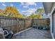 Private backyard patio with wood fence at 707 Saint Matthew Cir, Altamonte Springs, FL 32714