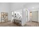 Modern kitchen with white cabinets and breakfast bar at 175 Golf Club Dr # 175, Longwood, FL 32779