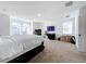 Spacious bedroom with large windows and a TV at 4408 Renly Ln, Clermont, FL 34711