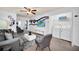Shared space with comfortable seating and a large TV at 8891 Geneve Ct, Kissimmee, FL 34747