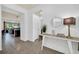 Bright entryway with built-in bench seating and storage at 8891 Geneve Ct, Kissimmee, FL 34747