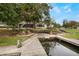 Private wooden dock and stairs to canal at 2351 Westwood Dr, Longwood, FL 32779