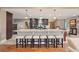 Spacious kitchen with granite island, stainless steel appliances, and hardwood floors at 2351 Westwood Dr, Longwood, FL 32779