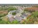 Aerial view of a residential neighborhood with houses and trees at 425 Tree Shore Dr, Orlando, FL 32825