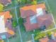 Aerial view of the property showing the building and surrounding area at 547 Hunter Cir # 547, Kissimmee, FL 34758