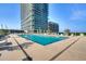 Rooftop pool with plenty of lounge chairs at 150 E Robinson St # 4A-15, Orlando, FL 32801