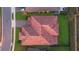 Aerial view of house and surrounding neighborhood at 3867 Grassland Loop, Lake Mary, FL 32746
