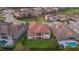 House with red tile roof, large backyard, and neighborhood view at 3867 Grassland Loop, Lake Mary, FL 32746