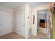 Inviting entryway with neutral colors and access to closets at 5027 Jamaica Cir # 7, Orlando, FL 32808