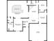 Floor plan showcasing a home with multiple bedrooms, a pool, and a garage at 5027 Jamaica Cir # 7, Orlando, FL 32808