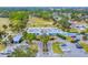 Aerial view of community clubhouse and surrounding area at 11 Fore Dr, New Smyrna Beach, FL 32168
