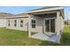Covered patio and spacious backyard at 1224 Golden Eagle Ln, Winter Haven, FL 33880