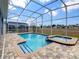 Escape to your own private oasis with this screened pool and spa at 1670 Moon Valley Dr, Davenport, FL 33896