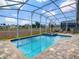 Inviting screened pool and spa, ready for relaxation and fun at 1670 Moon Valley Dr, Davenport, FL 33896