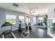 Fitness center with cardio and strength training equipment at 181 Brookes Pl, Haines City, FL 33844