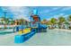 Community waterpark with a fun water playground for  at 1840 Caribbean View Ter, Kissimmee, FL 34747