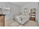 Bright bedroom with a comfortable bed and stylish decor at 4473 Davos Dr, Clermont, FL 34711