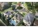 Aerial view of Emerson Pointe community pool and cabana at 568 Pothos St, Apopka, FL 32703