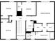 Second floor plan featuring primary bedroom with ensuite and walk-in closet at 7 Bolton Ct, Kissimmee, FL 34758