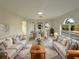 Spacious living room with light beige couches and a large window at 7 Bolton Ct, Kissimmee, FL 34758