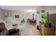 Spacious living room with L-shaped sofa and dining area at 7022 Talbot Dr, Orlando, FL 32819