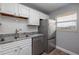 Updated kitchen with stainless steel appliances at 4155 S Atlantic Ave # 210, New Smyrna Beach, FL 32169
