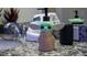 Close-up of Grogu-themed soap dispenser on bathroom counter at 4322 Lana Ave, Davenport, FL 33897