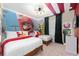 Super Mario themed bedroom with twin beds at 4322 Lana Ave, Davenport, FL 33897