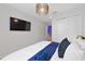 Guest bedroom with TV, comfortable bed, and ensuite access at 4322 Lana Ave, Davenport, FL 33897