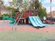 playground with slides and climbing equipment at 7606 Sandy Ridge Dr # 401, Reunion, FL 34747