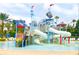 Exciting water park with slides and play structures for all ages at 7606 Sandy Ridge Dr # 401, Reunion, FL 34747