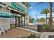 Outdoor patio seating at Bahama Bucks Original Swirls & Smoothies at 8035 Surf St, Kissimmee, FL 34747