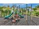 playground with slides and climbing structures at 8035 Surf St, Kissimmee, FL 34747