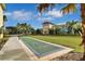 Outdoor shuffleboard court with green surface at 8035 Surf St, Kissimmee, FL 34747