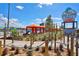 Island H2O Live! water park entrance with cabanas at 8035 Surf St, Kissimmee, FL 34747