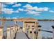 Private dock with covered seating area and stunning lake views at 9301 Tibet Pointe Cir, Windermere, FL 34786