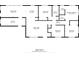 Detailed floor plan of a 3 bed, 2 bath home at 1921 Rockwell Rd, Orlando, FL 32808