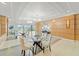Bright and spacious condo lobby with comfortable seating at 1925 S Atlantic Ave # 502, Daytona Beach, FL 32118