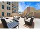 Outdoor patio with comfortable seating and a relaxing atmosphere at 1925 S Atlantic Ave # 502, Daytona Beach, FL 32118