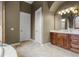 Spacious Primary bathroom with double vanity, soaking tub, and shower at 25510 High Hampton Cir, Sorrento, FL 32776