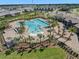 Community pool with water features at 12027 Language Way, Orlando, FL 32832