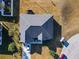 Aerial view showing the house and surrounding area at 1218 Coda Ct, Dundee, FL 33838