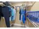 Organized closet with hanging clothes and shelves at 4575 S Atlantic Ave # 6209, Ponce Inlet, FL 32127
