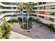 Courtyard entrance to oceanfront building at 4575 S Atlantic Ave # 6209, Ponce Inlet, FL 32127